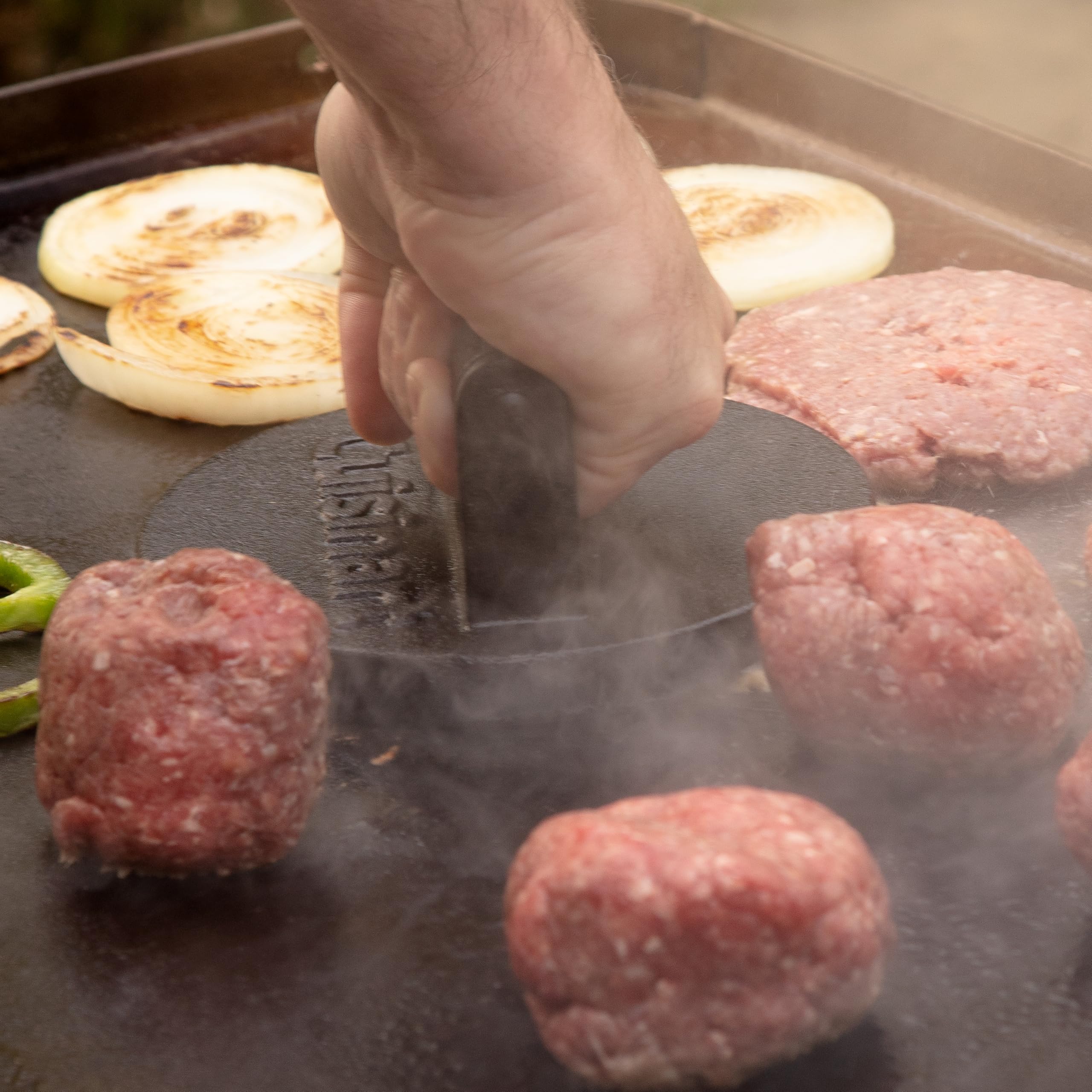 Cuisinart Smash Burger Press, Cast Iron, Heat Resistant Handle (CISB-111C) 🍁 All In One Marketplace Canada