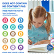 CANADIAN NUTRAMIN Children's Daily Vegan Multivitamin Gummies Vitamin C, D2 & Zinc for Immunity, Plant-Based, Sugar-Free, Nut-Free, Gluten-Free with Biotin, Vitamin A, B, B6, B12 +More 90 Ct (45 Day Supply) 🍁 All In One Marketplace Canada