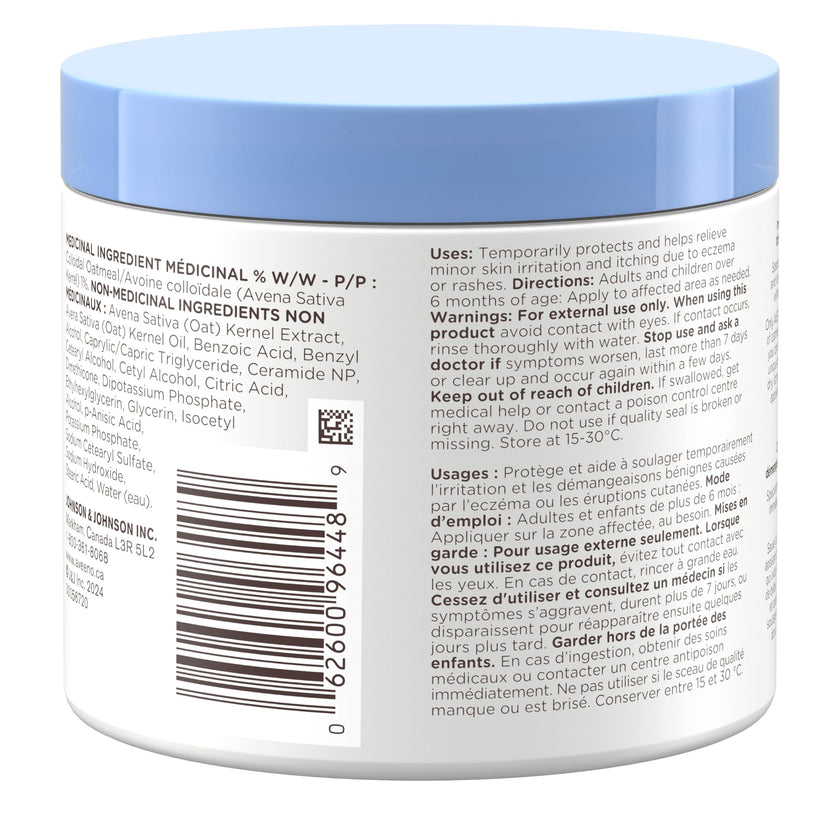 Aveeno Baby Eczema Care Nighttime Balm - With Soothing Colloidal Oat & Ceramide for Dry, Itchy Skin - Gentle Bedtime Eczema Care product Helps Strengthen Natural Moisture Barrier - Fragrance-Free 311g 🍁 All In One Marketplace Canada