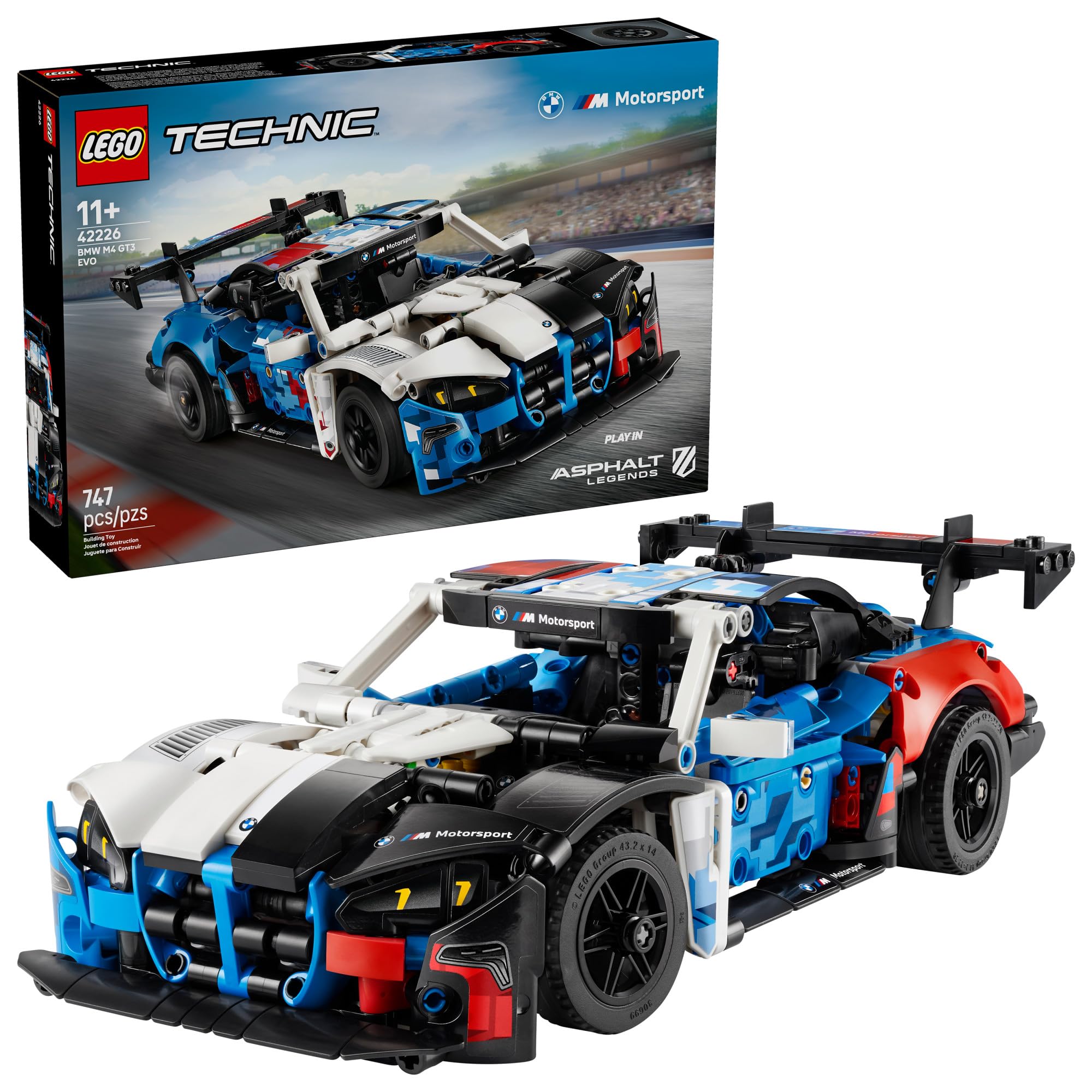 LEGO Technic BMW M4 GT3 EVO Race Car Toy - Building Toy for Boys & Girls, Ages 11+ - Model Car Display Kit for Bedroom Decor - Gift for Birthdays - 42226 🍁 All In One Marketplace Canada