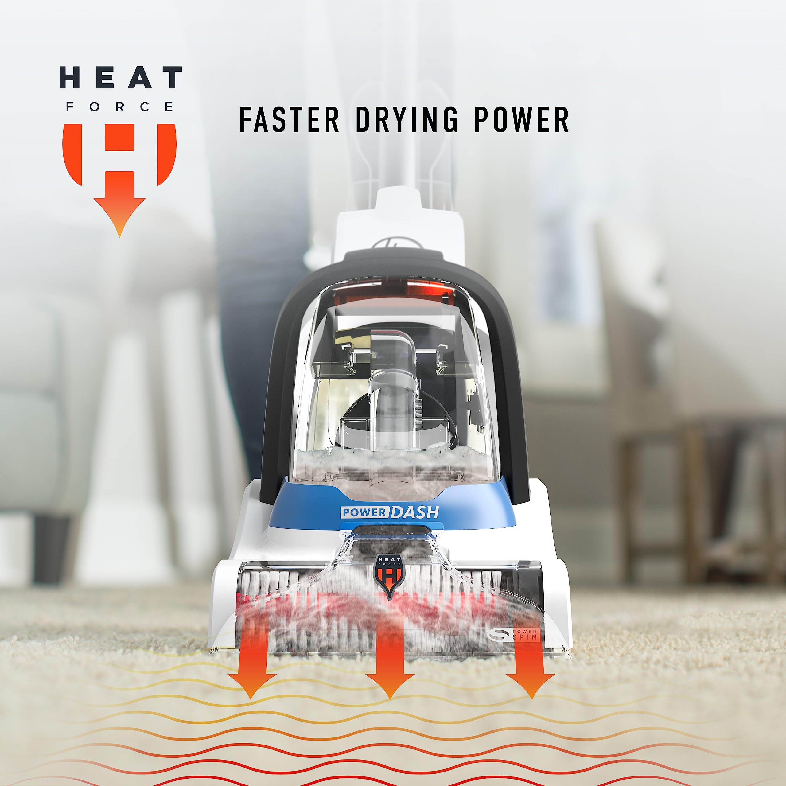 Hoover PowerDash Pet Compact Carpet Cleaner, Shampooer Machine, Lightweight, FH50700 🍁 All In One Marketplace Canada