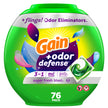 Gain Flings Laundry Detergent Pacs Super Fresh Blast Scent with Odour Defense, 76 Count 🍁 All In One Marketplace Canada