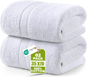 Utopia Towels Luxurious Jumbo Bath Sheet, 35 by 70 Inches, 600 GSM 100% Ring Spun Cotton, Highly Absorbent and Quick Dry Extra Large Bath Towel, Super Soft, White, 2 Pack 🍁 All In One Marketplace Canada