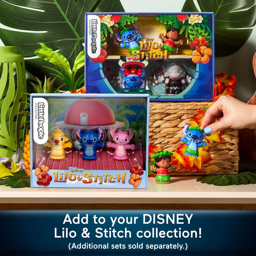 Little People Collector Set Disney Stitch & The Cousins Special Edition for Fans, 3 Character Figures in a Display Package 🍁 All In One Marketplace Canada