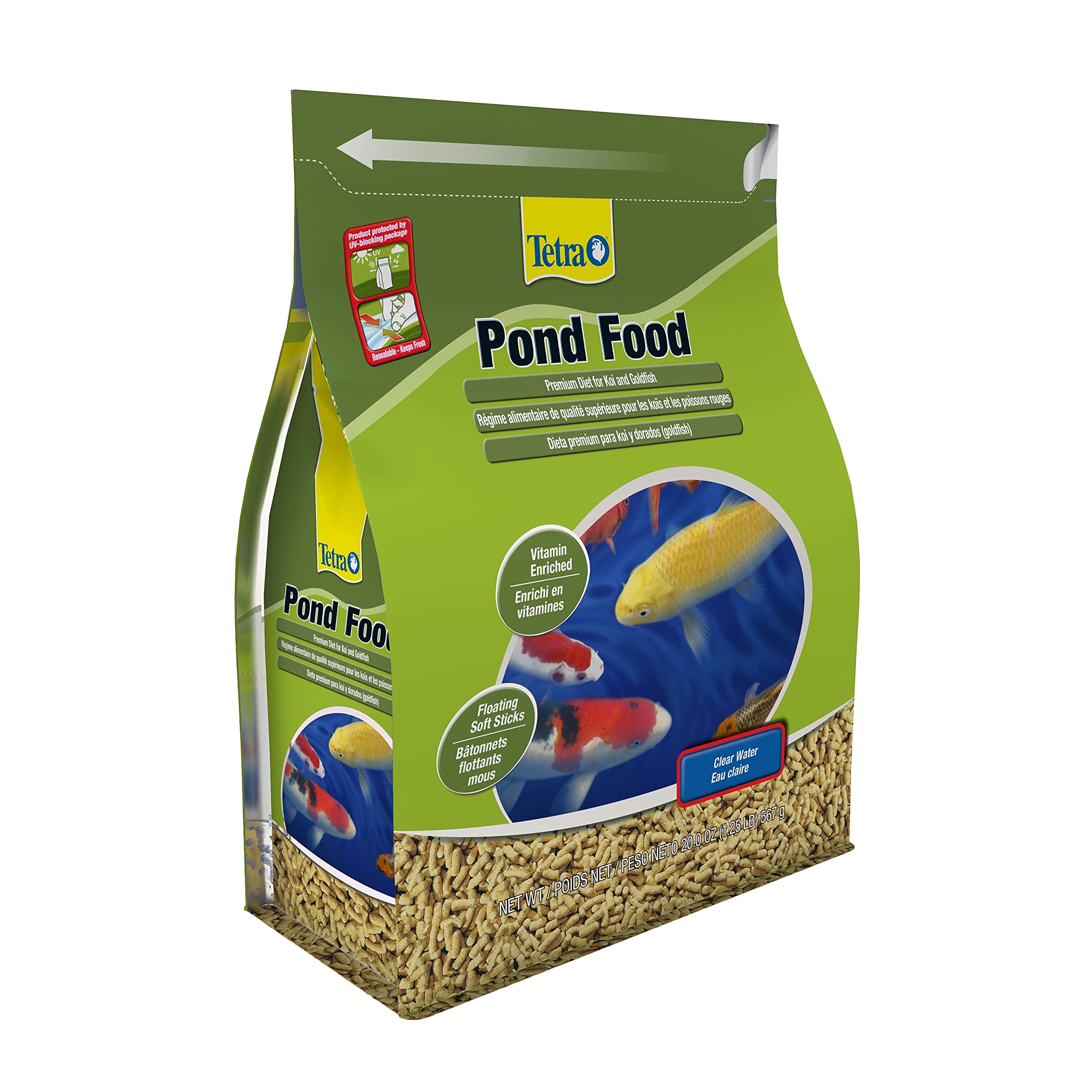 Tetra Pond Food 1.25lb Bag (Trilingual) 🍁 All In One Marketplace Canada