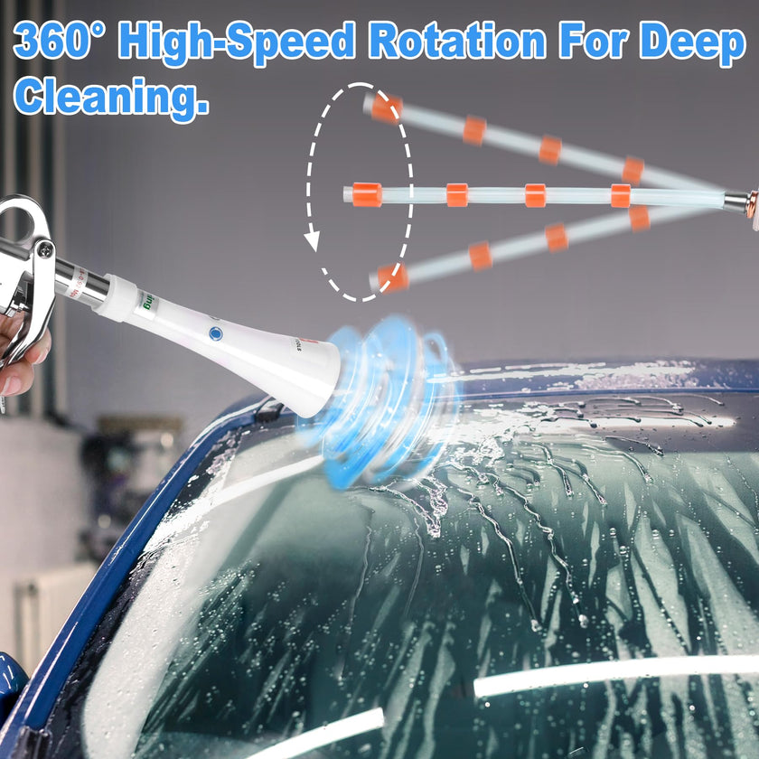 phepetroll Air Blow Gun Car Detailing Dry Cleaning Air Gun with Tapered Nozzle High Pressure Car Cleaning Tool, Car Dryer Air Blower for Car Surfaces Quickly Blasts Dust, Works with Air Compressor 🍁 All In One Marketplace Canada