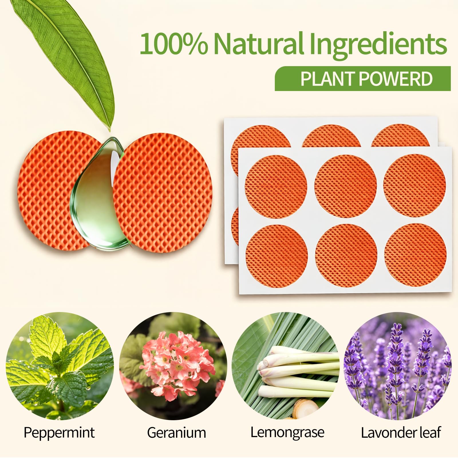 150 Count Natural Sticker Patch for Kids Adult Outdoor Indoor Travel Camping Hiking (Orange) 🍁 All In One Marketplace Canada