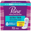 Poise Ultra Thin Incontinence Pads & Postpartum Incontinence Pads, 4 Drop Moderate Absorbency, Regular Length, 72 Count (4 Packs of 18) 🍁 All In One Marketplace Canada