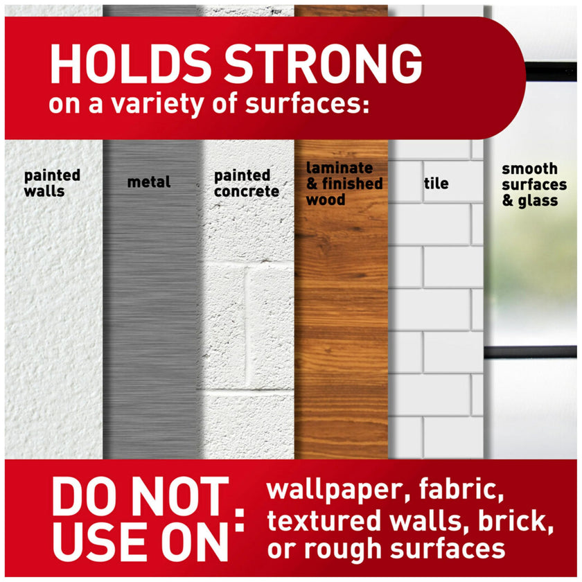 Command Large Picture Hanging Strips - Damage Free Wall Hangers for Back to School Dorm Organization - 14 White Adhesive Pairs (28 Strips) 🍁 All In One Marketplace Canada