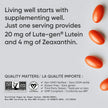 Sports Research® Vegan Lutein + Zeaxanthin (20mg) with Organic Coconut Oil for Better Absorption - Supports Vision & Eye Health - Vegan Certified & Non-GMO Verified (120 Softgels) 🍁 All In One Marketplace Canada
