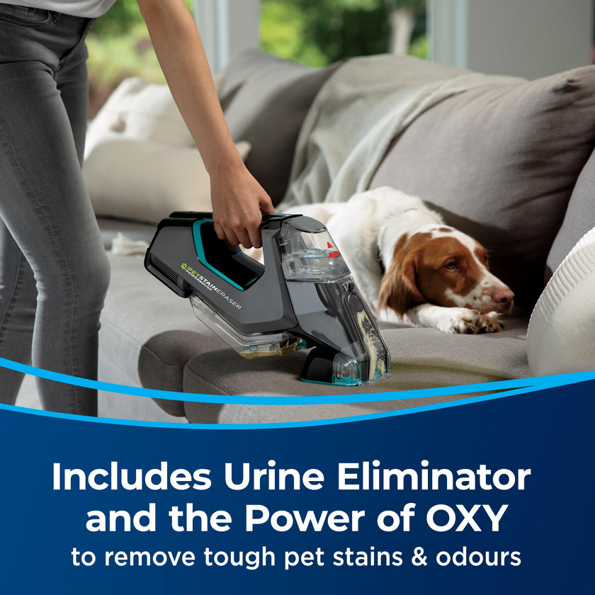 BISSELL Professional Pet Spot and Stain Plus OXY Formula for Portable Carpet Cleaners, 32oz, Removes Pet Urine Vomit and Odours, Car Detailer Solution, Little Green and SpotClean Compatible, 2034C 🍁 All In One Marketplace Canada