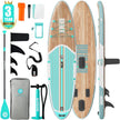 Niphean Inflatable Stand Up Paddle Board with SUP Accessories, 10'6'' All-Round Inflatable SUP, Anti-Slip EVA Deck, Inflatable Paddle Board for Adults & Youth 🍁 All In One Marketplace Canada