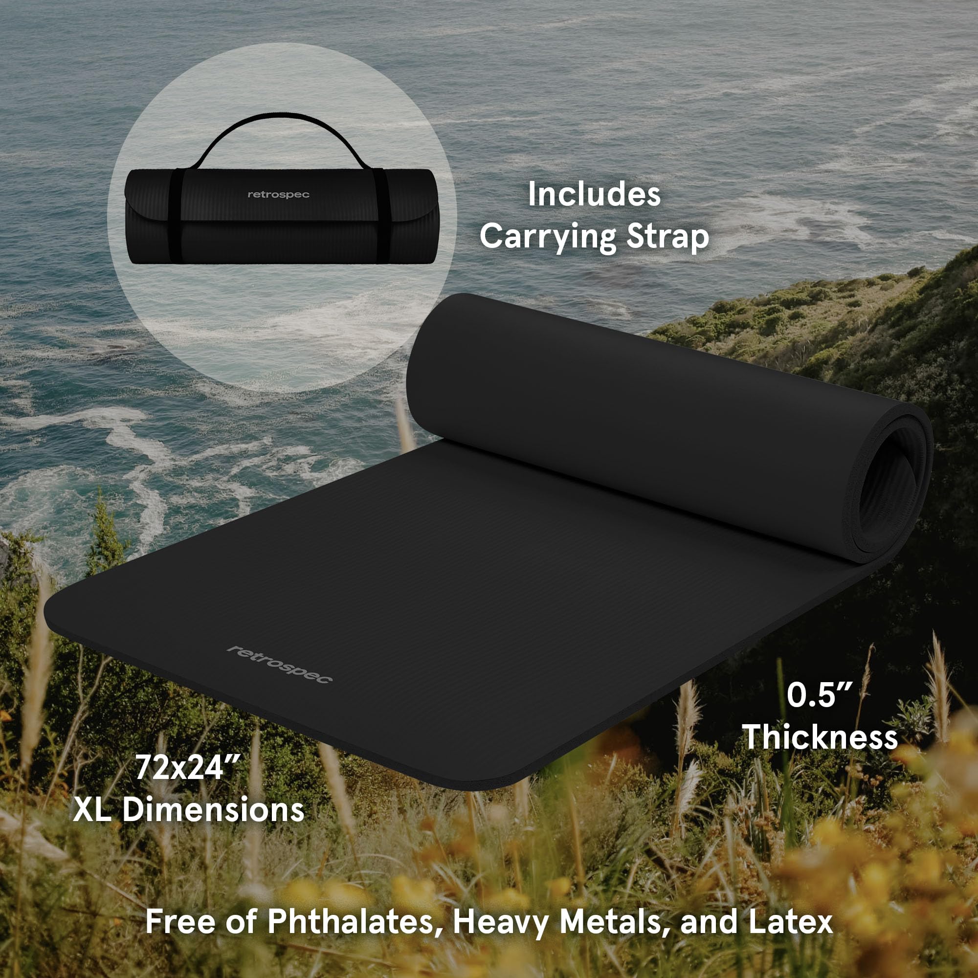 Retrospec Solana Yoga Mat 1
