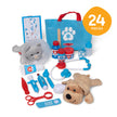 Melissa & Doug Examine and Treat Pet Vet Play Set, 24-Piece Animal Doctor Playset with Dog & Cat Plushies, Pet Doctor Kit & Accessories, Preschool Toys for Girls & Boys Ages 3+ 🍁 All In One Marketplace Canada