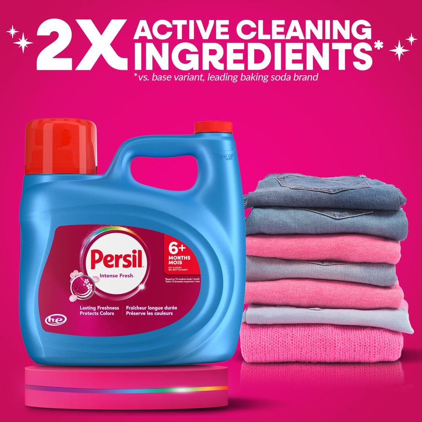 Persil Intense Fresh Liquid Laundry Detergent Everyday Clean 3.72L/96 Loads 🍁 All In One Marketplace Canada