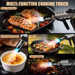 Powerful Propane Torch Gun, Blow Torch with Adjustable Flame, Flamethrower Kitchen Torch Gun Gas Welding Kits for Outdoor BBQ, Searing Steak, Camping & Charcoal Torch Lighter(Tank Not Included) 🍁 All In One Marketplace Canada