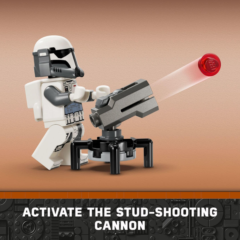 LEGO Star Wars: The Mandalorian Ambush on Mandalore Battle Pack, Building Toy with 4 Star Wars Minifigures, Collectible Brick Built Playset, Star Wars Gift Idea for Boys and Girls Ages 6 and Up, 75373 🍁 All In One Marketplace Canada