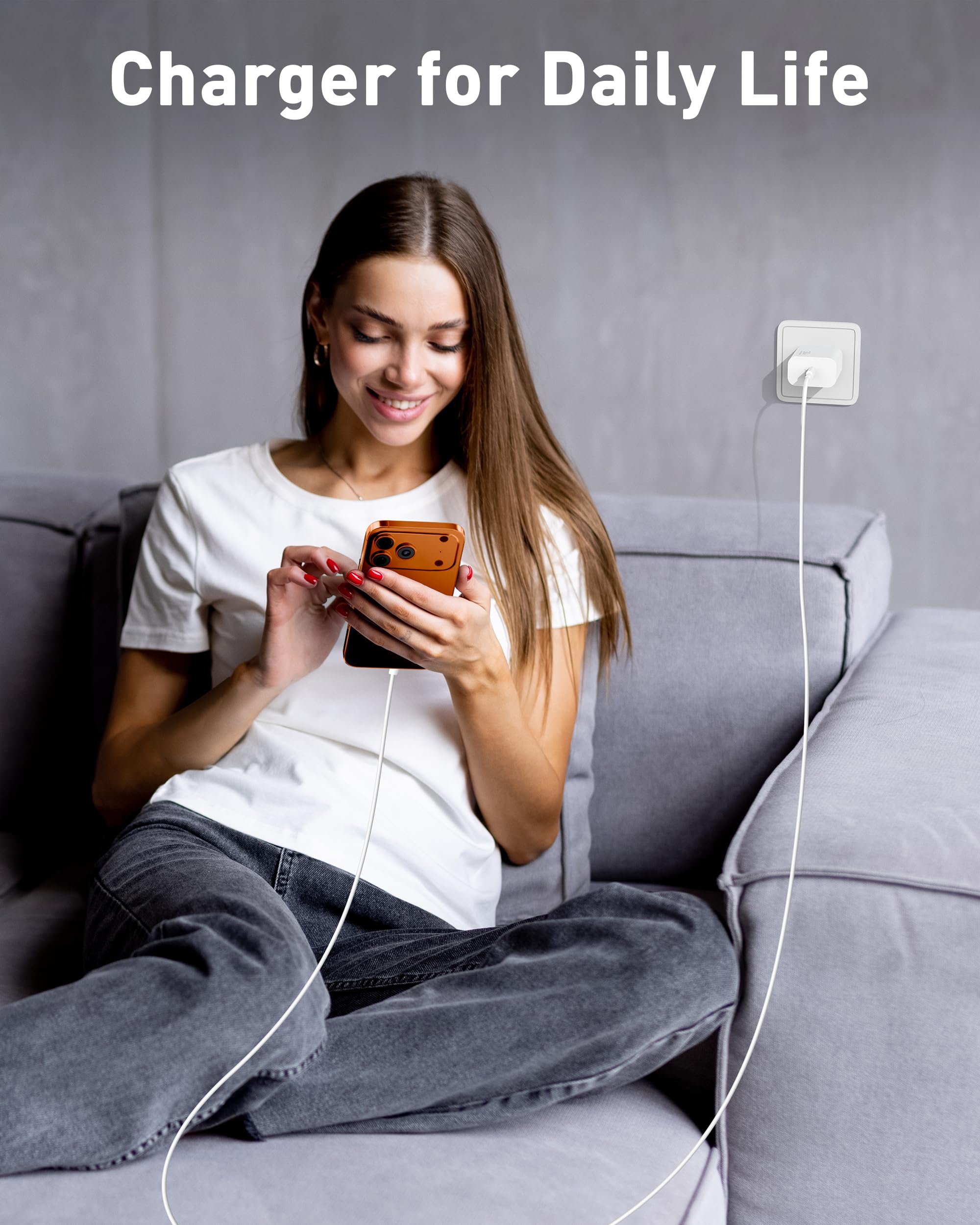 iPhone 17 16 Pro Max Charger Fast Charging, 2 Pack 40W USB C Charger Block 🍁 All In One Marketplace Canada