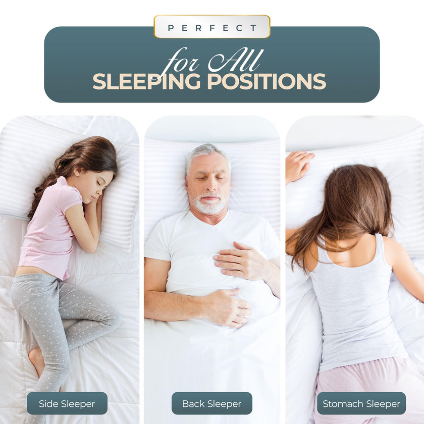 Utopia Bedding Pillows Queen Size 2 Pack – Soft, Supportive Hotel Quality Bed Pillow, Down Alternative Cooling Pillow for Side, Back or Stomach Sleepers, Premium Queen Pillows 🍁 All In One Marketplace Canada