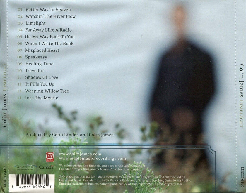 Colin James / Limelight - CD (Used)