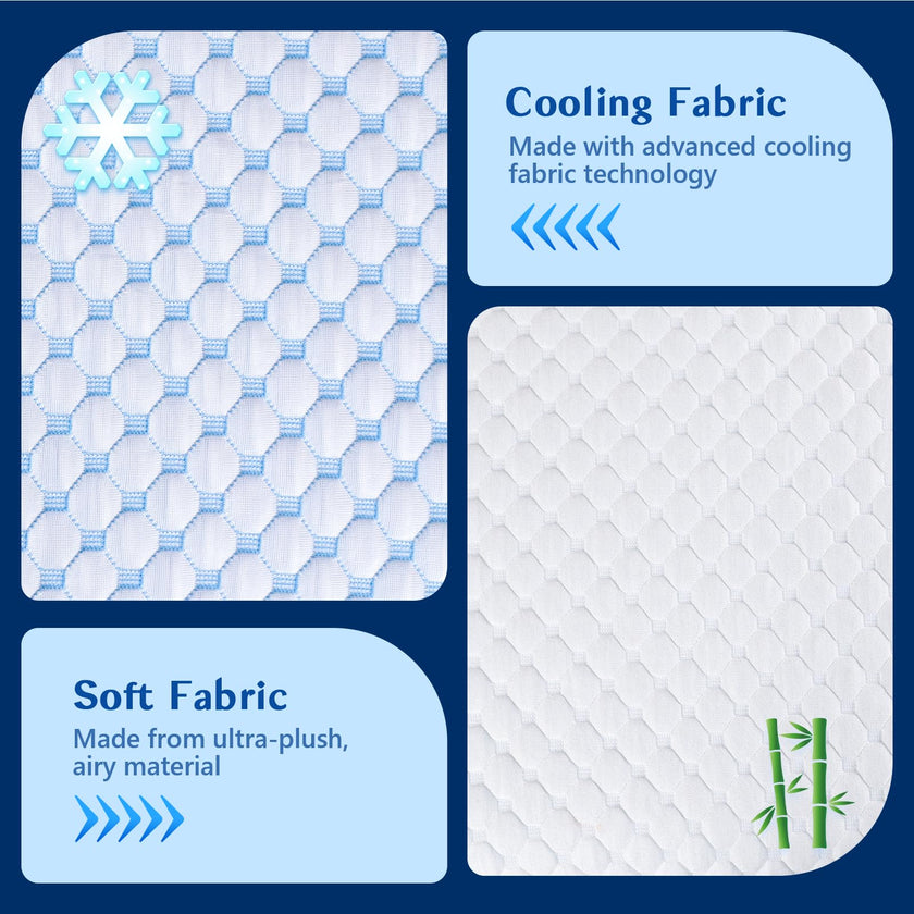 Ultra Thin Pillow for Sleeping- Cooling Gel Flat Pillow for Stomach and Back Sleepers, Slim Stomach Sleeping Pillows, Low Profile Memory Foam Pillows with Washable Cover 🍁 All In One Marketplace Canada