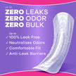 Always Discreet Adult Incontinence Pads for Women, Ultimate Absorbency, Long Length, Postpartum Pads, 54 Count 🍁 All In One Marketplace Canada