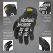 Mechanix Wear: The Original Work Glove with Secure Fit, Synthetic Leather Performance Gloves for Multi-purpose Use, Durable, Touchscreen Capable Safety Gloves for Men (Black, Large) 🍁 All In One Marketplace Canada