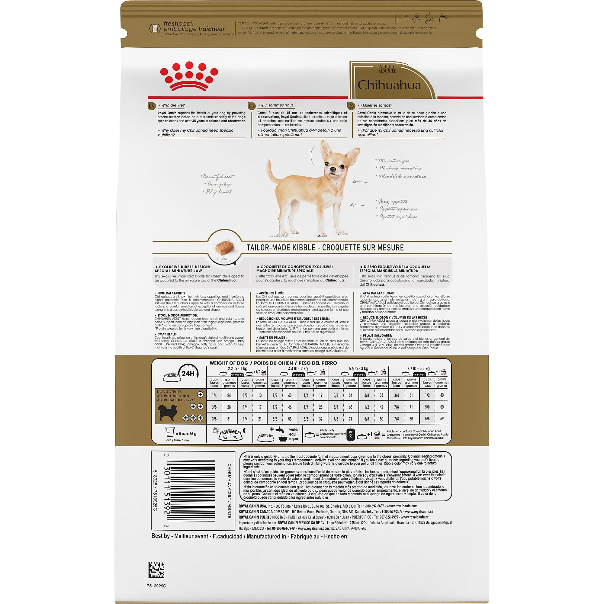 Royal Canin Chihuahua Adult Dry Dog Food, 10 lb bag 🍁 All In One Marketplace Canada