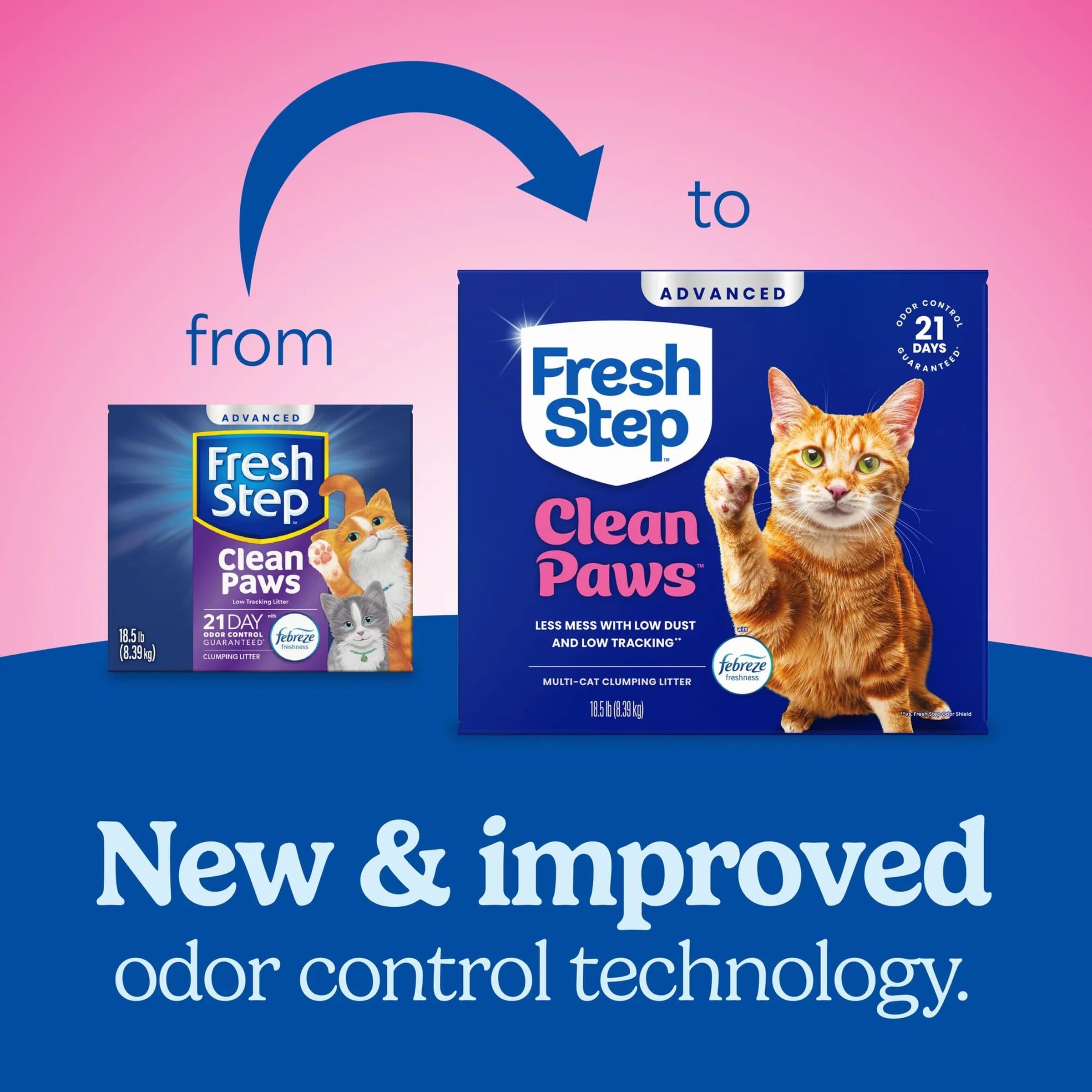 Fresh Step Advanced Clean Paws Multi Cat 18.5lb 🍁 All In One Marketplace Canada