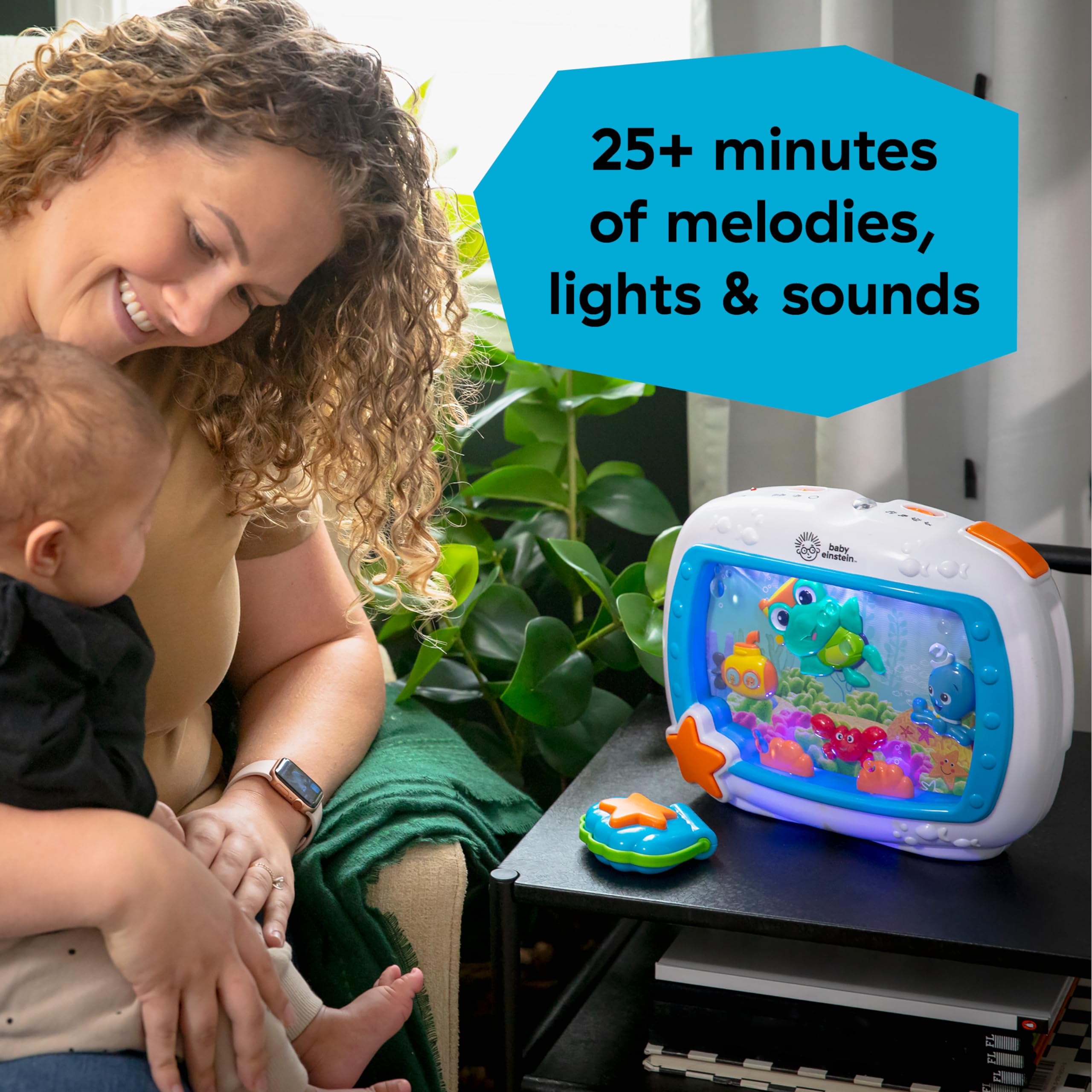 Baby Einstein Sea Dreams Soother Musical Crib Toy and Sound Machine, Newborn and up 🍁 All In One Marketplace Canada