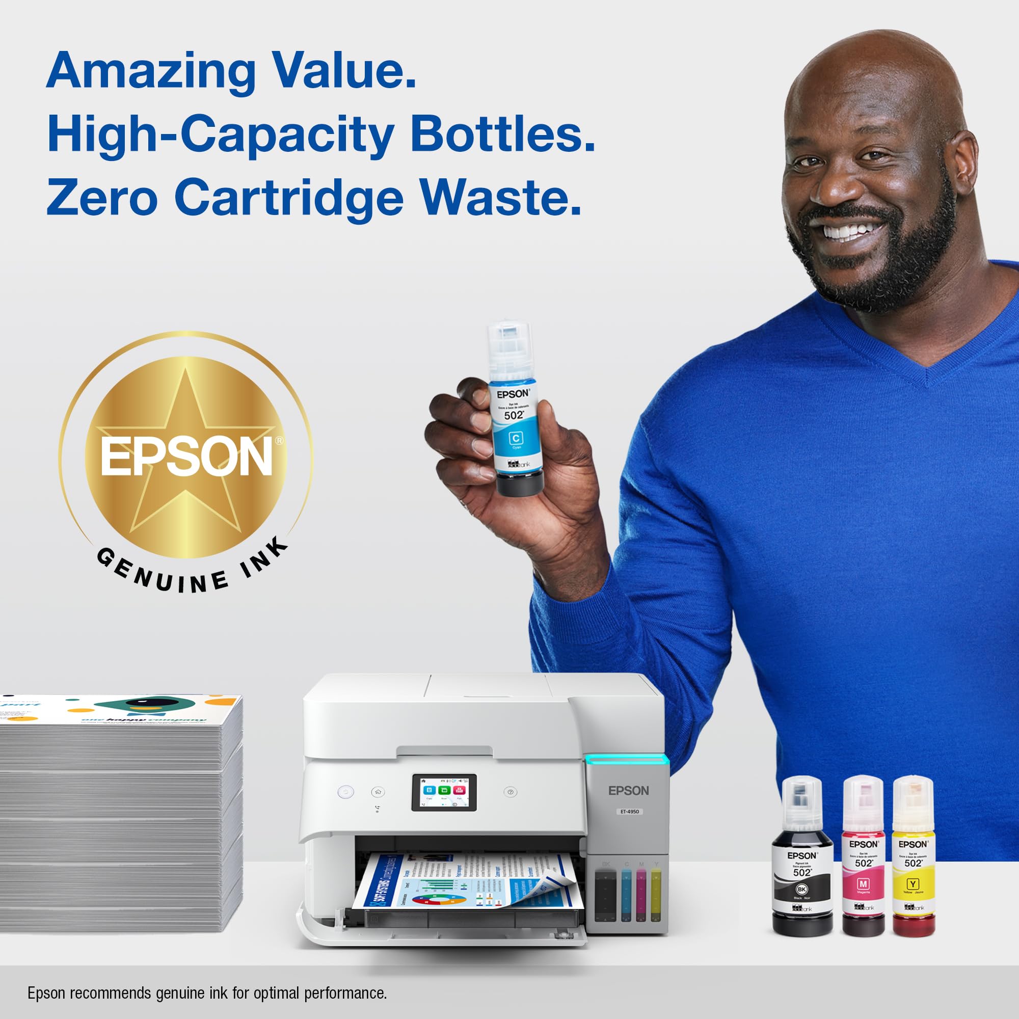 Epson 502 Genuine Magenta EcoTank Ink Refill Bottle T502320 🍁 All In One Marketplace Canada