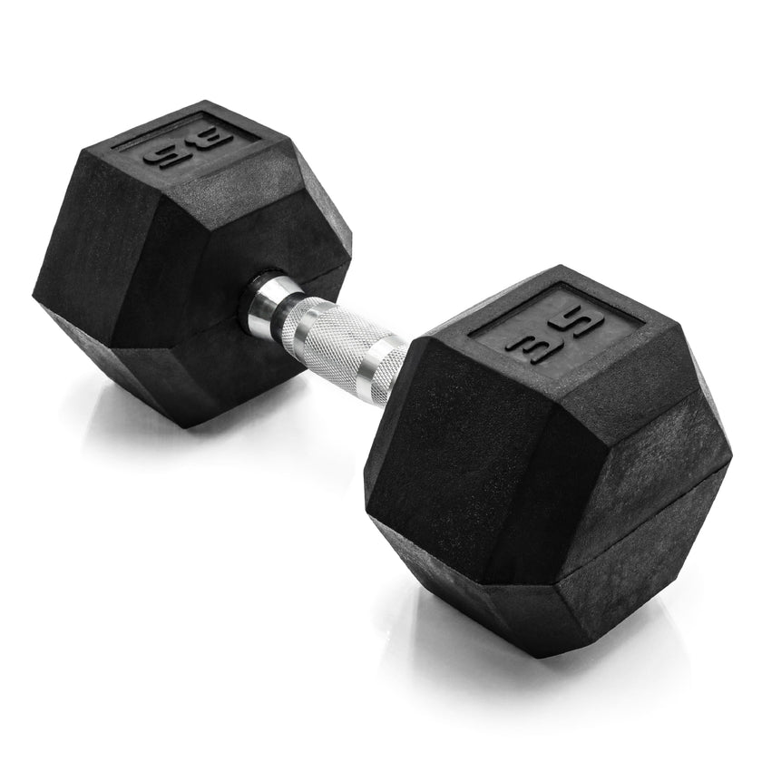 CAP Barbell 35 lb Rubber Coated Hex Dumbbell Weight 🍁 All In One Marketplace Canada