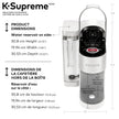 Keurig K-Supreme Single Serve K-Cup Pod Coffee Maker, With MultiStream Technology, White 🍁 All In One Marketplace Canada