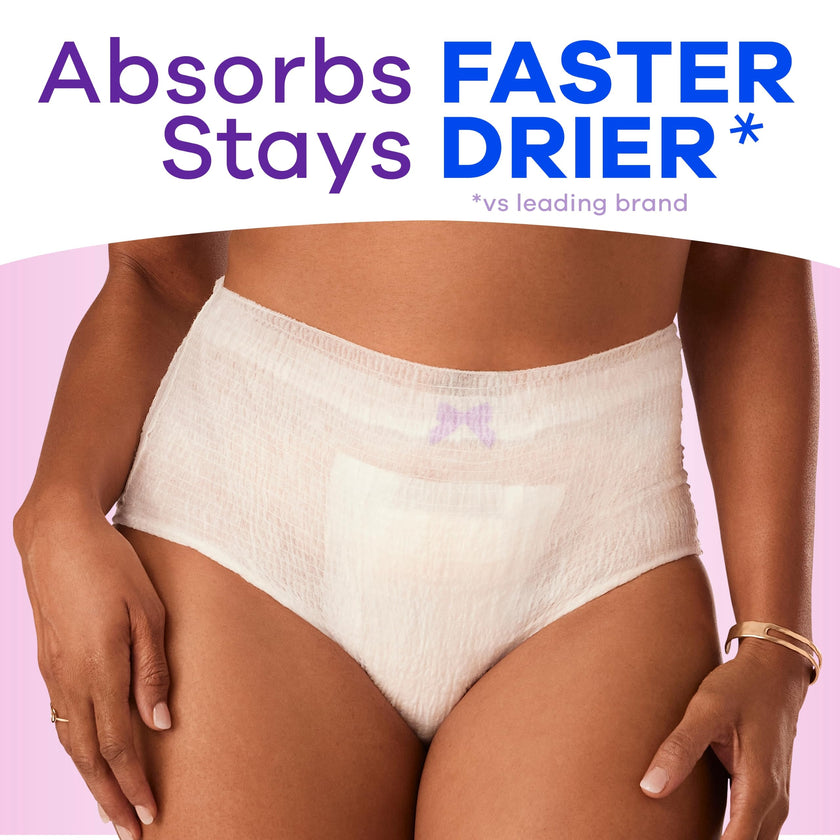 Always Discreet Sensitive, Adult Diapers for Women, Maximum Incontinence Underwear, Size Large, 24 Count 🍁 All In One Marketplace Canada