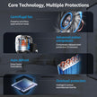 Dehumidifier for Basement with Drain Hose Max 34 Pints, KNKA 2500 Sq.Ft Dehumidifiers for Home, Large Room, Bathroom, Three Operation Modes, Intelligent Humidity Control, Dry Clothes, 24HR Timer 🍁 All In One Marketplace Canada