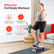 Sunny Health & Fitness Mini Stepper for Exercise, Low-Impact Stair Step Cardio Equipment with Resistance Bands, Digital Monitor - NO. 012-S 🍁 All In One Marketplace Canada