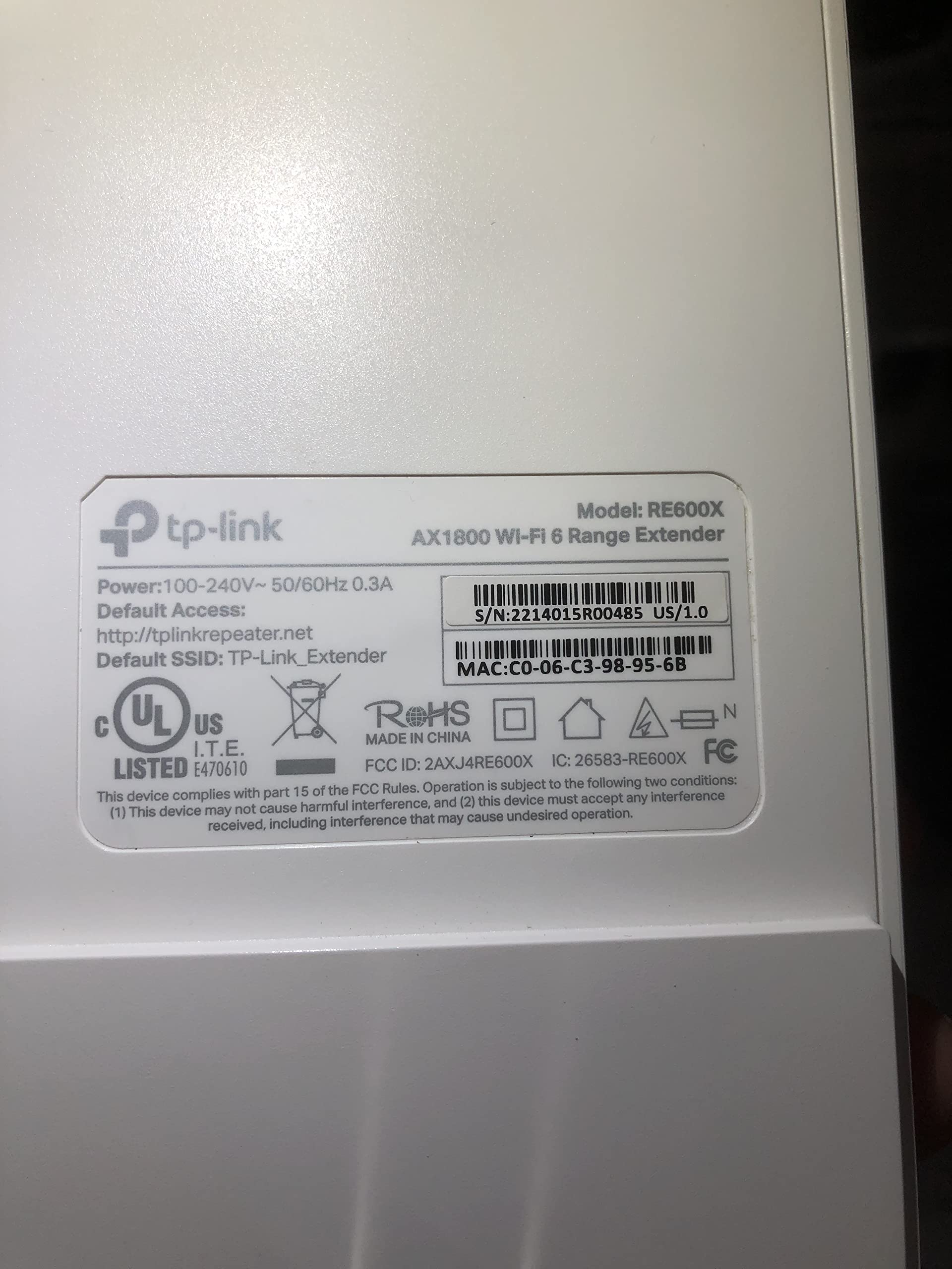 TP-Link AX1800 WiFi Extender Internet Booster (RE600X) - WiFi 6 Range Extender Covers up to 1500 sq.ft and 30 Devices, Dual Band, AP Mode w/Gigabit Port, APP Setup 🍁 All In One Marketplace Canada