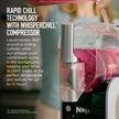 Ninja SLUSHi Professional Frozen Drink & Ice Machine with RapidChill Technology, Slushie Maker, 5 Preset Programs for Frozen Margaritas, Frappés, and More, FS301C (Canadian Version) 🍁 All In One Marketplace Canada