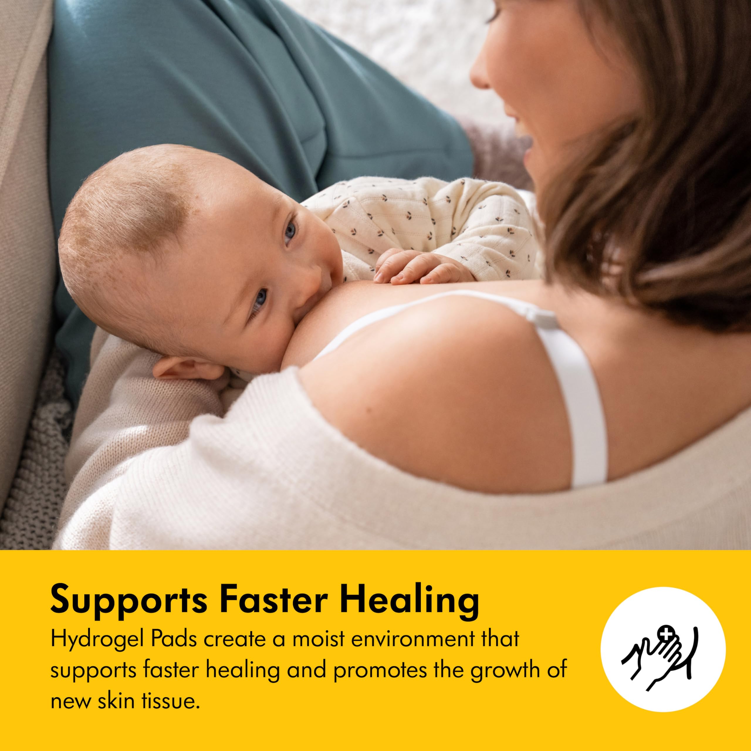 Medela Hydrogel Pads, Instant Pain Relief for Cracked or Sore Nipples from Breastfeeding and Pumping, Cooling Moisture Supports Natural Healing, Pack of 4 🍁 All In One Marketplace Canada