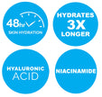 Cetaphil Optimal Hydration Daily Glow Face Cream for Women, 48Hr Hydration with Hyaluronic Acid & Niacinamide, Face Moisturizer for Sensitive Dehydrated Skin, Dermatologist Recommended, 48g 🍁 All In One Marketplace Canada