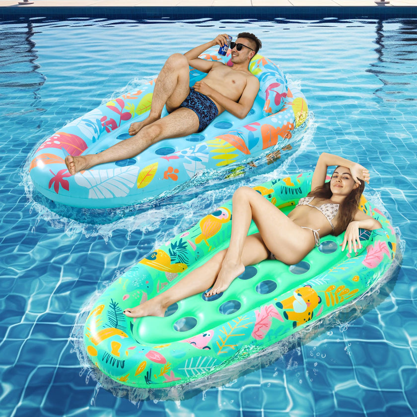 LUSARRYWILL 2 Pack Pool Floaties for Adults, 72