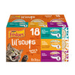 Friskies Lil' Soups Cat Treats, Surfin' & Turfin' Cups 34g (18 Pack x 2) 🍁 All In One Marketplace Canada