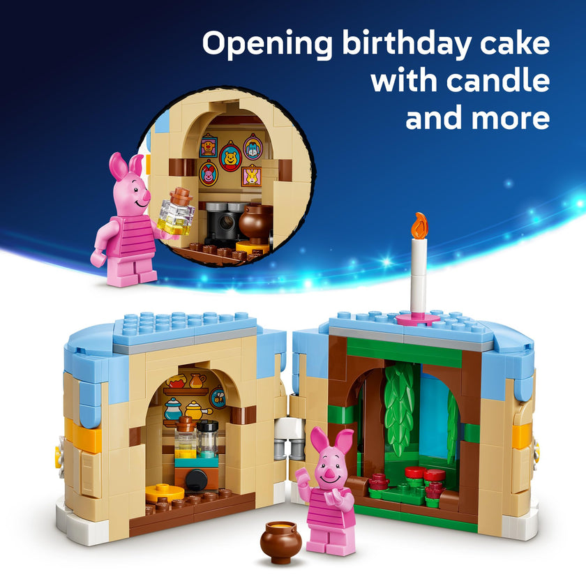 LEGO Disney Piglet's Birthday Fun Building Toy - Winnie The Pooh Toy for Girls & Boys, Ages 9+ - Gift for Birthdays - Kids Room Decor - 43305 🍁 All In One Marketplace Canada