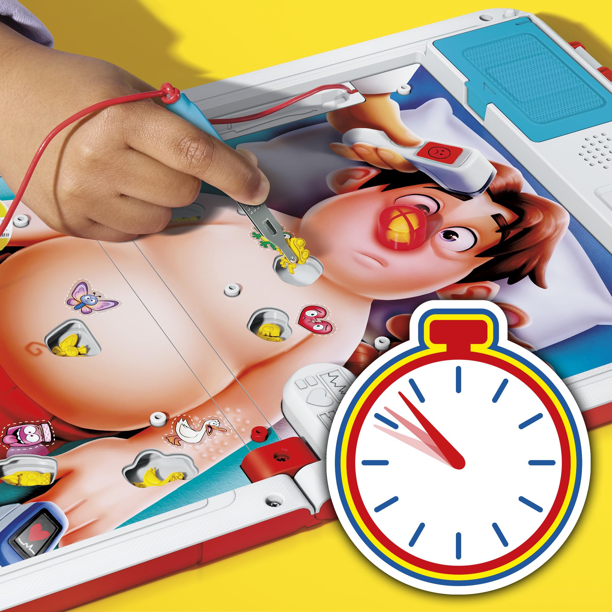 Operation Electronic Board Game with All-in-One Carrying Case | 2 Ways to Play | Ages 6+ | 1+ Players | 10 Mins. | Fun Kids Games (English & French) 🍁 All In One Marketplace Canada
