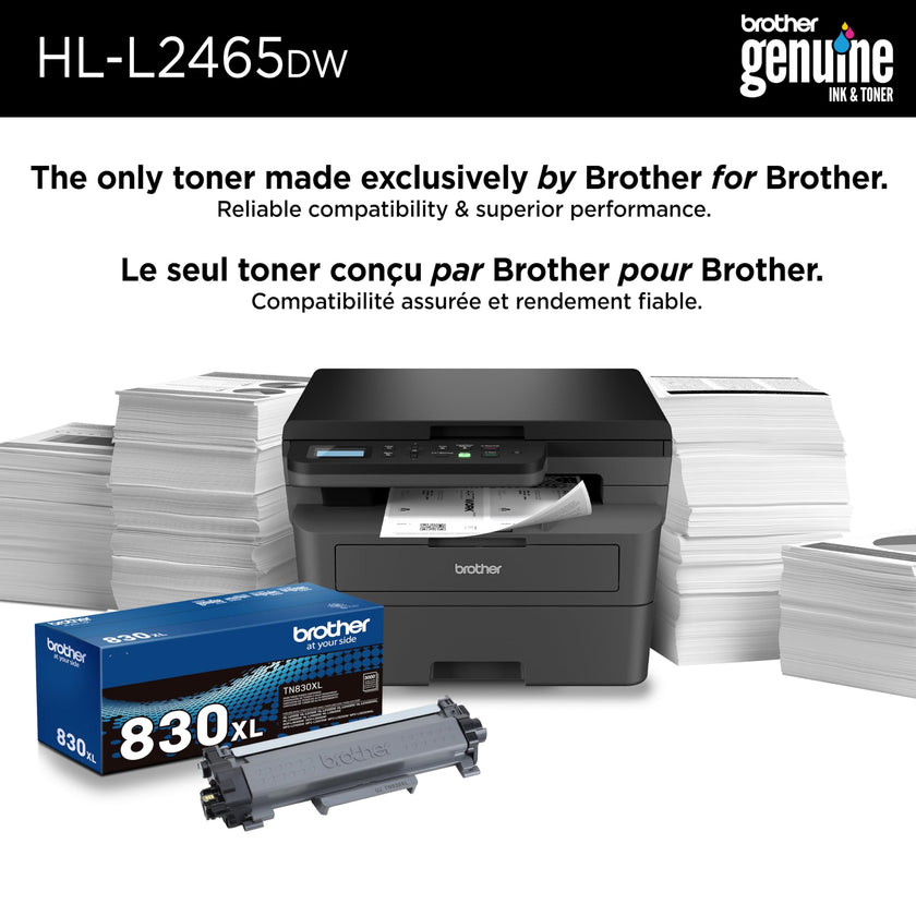 Brother HL-L2465DW Monochrome Laser Printer with Wireless Connectivity All-in-One Print, Copy and Scan Functions for Home and Office Use - Compact Design 🍁 All In One Marketplace Canada