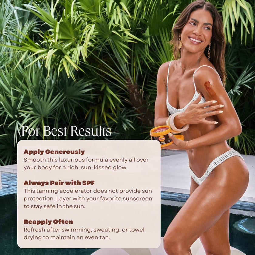 Carroten Intensive Tanning Gel | Browning Indoor/Outdoor Tan Accelerator | Non-Greasy, Water-Resistant with Carrot and Coconut Oil | Vitamin A & E For Moisture & Hydration | Made in Greece | 5 Fl Oz 🍁 All In One Marketplace Canada