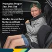 Safety 1st Growmate 2-in-1 Belt-Positioning Booster Car Seat, High-Back to Backless, Slim & Lightweight, Fits 3 Across, Adjustable Headrest - Hexagon Horizon 🍁 All In One Marketplace Canada