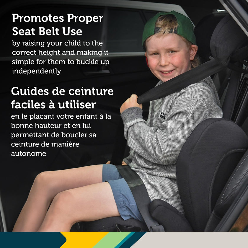 Safety 1st Growmate 2-in-1 Belt-Positioning Booster Car Seat, High-Back to Backless, Slim & Lightweight, Fits 3 Across, Adjustable Headrest - Hexagon Horizon 🍁 All In One Marketplace Canada