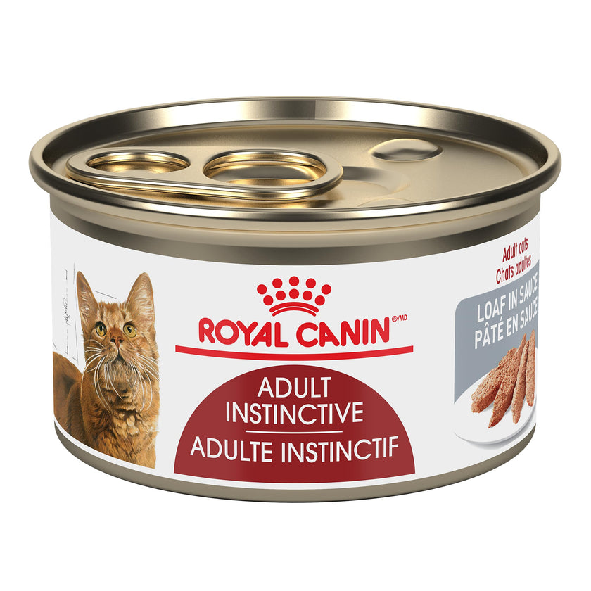 Royal Canin Feline Health Nutrition Adult Instinctive Loaf in Sauce Canned Cat Food, 3 oz can (24-Count) 🍁 All In One Marketplace Canada