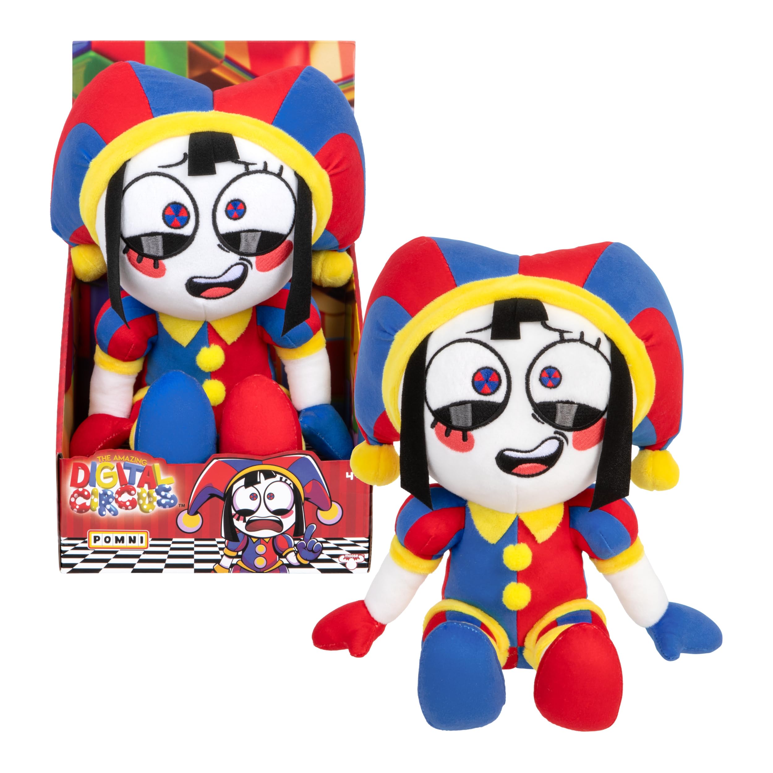 Amazing Digital Circus Large Plush Pomni Figure, 12